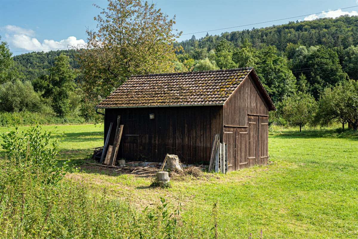 Geräteschuppen Arten