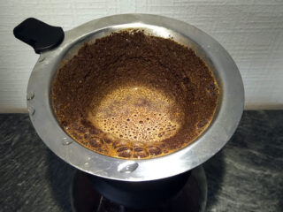Kaffeesatz zum kompostieren